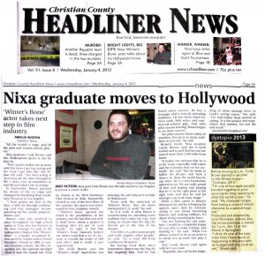 Nixa graduate moves to Hollywood